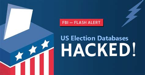 Two Us State Election Systems Hacked To Steal Voter Databases — Fbi Warns