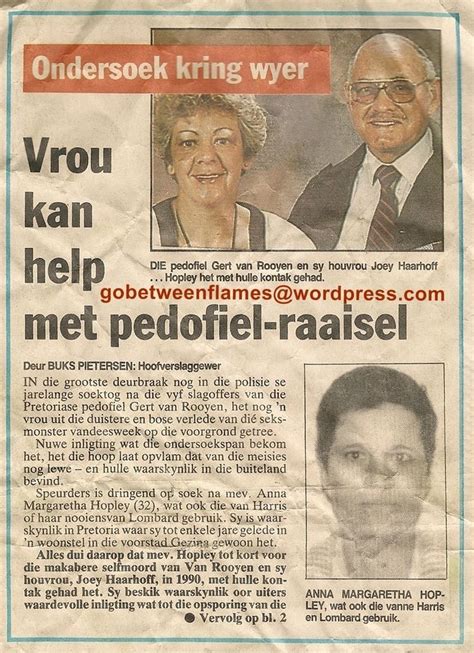 Gert van Rooyen (South African Paedophile) ~ Bio Wiki | Photos | Videos