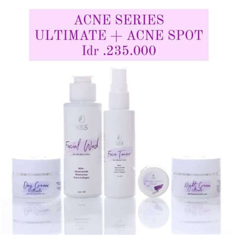 Jual Perawatan Nbs Ultimate Paket Acne Series Virall Shopee