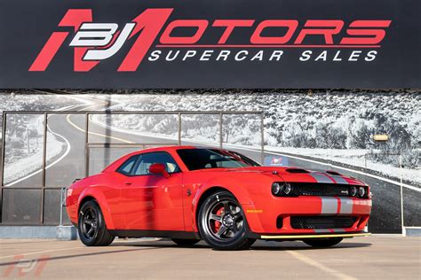 Used 2021 Dodge Challenger Srt Super Stock For Sale Special Pricing