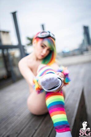 Mimo Rainbow Dash Suicide Girls Mimo Rainbow Dash Nude Photos Porn Pic