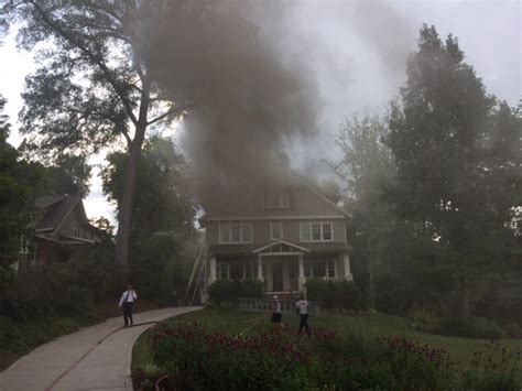 Officials Lightning Causes South Charlotte House Fire Wccb Charlotte