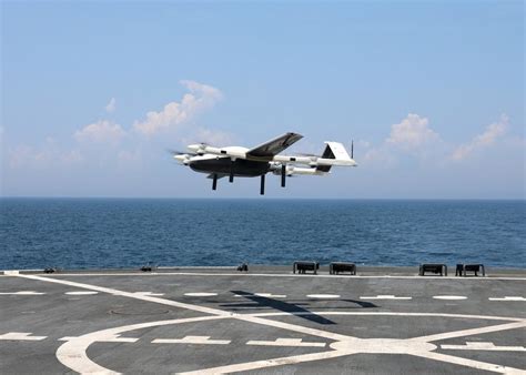 U S Navy Drones Pass Long Range Test Of Unmanned Cargo Delivery To