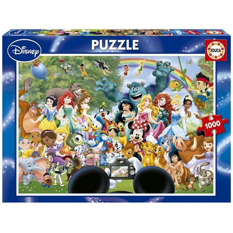 Puzzle Pi Ces Le Merveilleux Monde De Disney Jeux Et Jouets