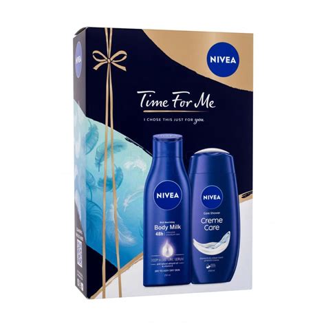 Nivea Time For Me Zestaw El Pod Prysznic Ml Mleczko Do Cia A