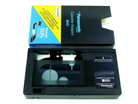 VHS to VHS-C VHSC VHS C Tape Converter Adaptor Play Compact Cassette ...