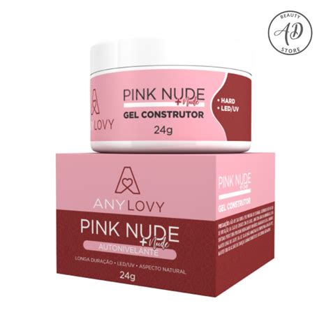 Gel Pink Nude Nude 24g AnyLovy Shopee Brasil