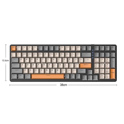 Ziyoulang K Wireless Mechanical Keyboard Tri Mode Metal Panel Hot Swap Unendingtech