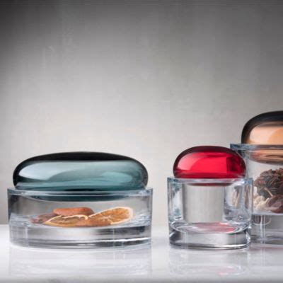 Nude Glass Ecrin Lidded Vessel Collection Bloomingdale S