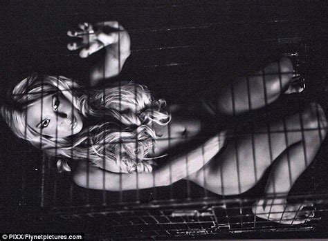 Brooke Hogan Nude In Cage For New PETA Ad Campaign Porn Pictures XXX Photos Sex Images