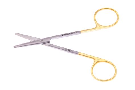 STRABISMUS SCISSORS Tungsten Carbide STRAIGHT 4 5 115MM Surgical