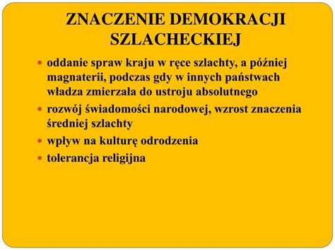 Ppt Rozw J Demokracji Szlacheckiej Powerpoint Presentation Free