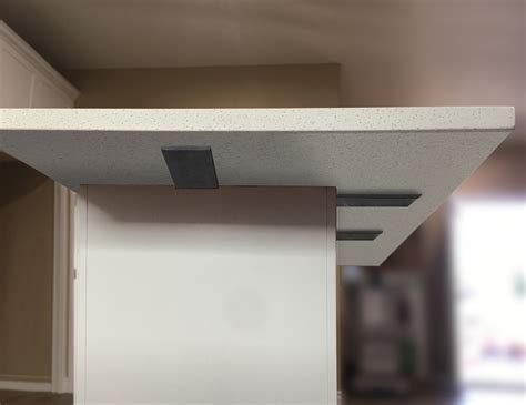 Heavy Duty Island Mount Countertop Support Bracket