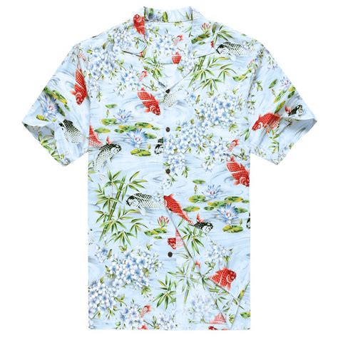 Hawaii Hangover Made In Hawaii Men S Hawaiian Shirt Aloha Shirt Koi