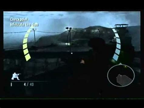 Goldeneye Wii Mission 1 Arkhangelsk The Dam 007 Classic Part 2 Of 2