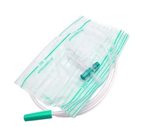 Cm Length Tube Ml Medical Grade Pvc Adult T Outlet Bed Urine Bag