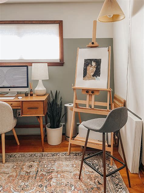 My Combination Home Office Art Studio Dream Green Diy