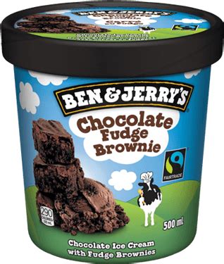 Chocolate Fudge Brownie Pint Ben En Jerry Chocolate Fudge Brownie