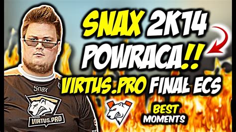 SNAX 2K14 POWRACA MICHU ACE VIRTUS PRO W FINALE ECS A VP VS HEROIC