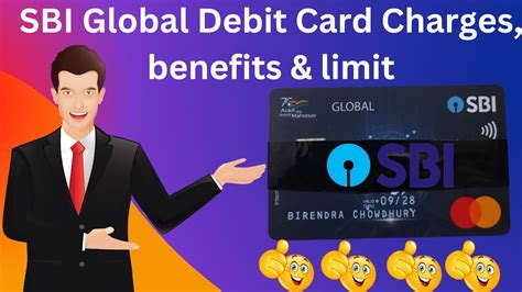 Sbi Global Debit Card Charges Benefits And Limit Sbi Global Debit