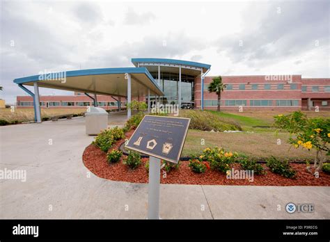 Front of Port Isabel Detention Center Stock Photo - Alamy