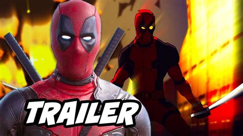 Deadpool Series Trailer Marvel Easter Eggs Breakdown Youtube