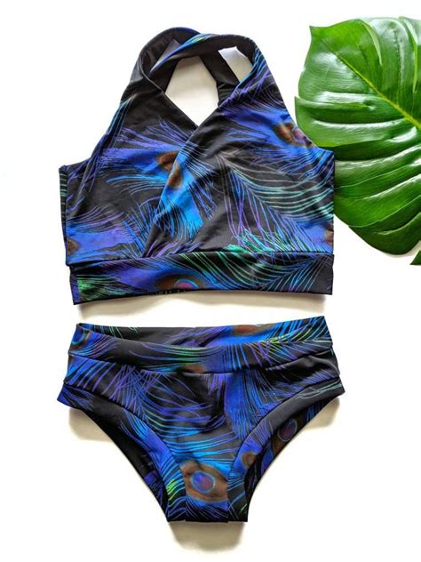 Swimsuit Set Custom Bikini Top Bikini Swimsuit Bottoms Etsy