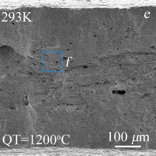 The Characteristic Sem Images Of Fracture Surfaces For Crmnvcn Steel