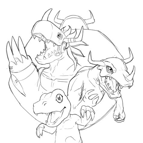 agumon evo line 9