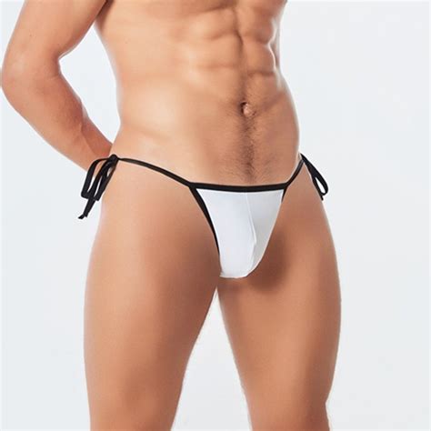 Sexy Mens Bikini Swimwear Swim Briefs Lingerie Tanga Swimming Thongs Swimsuit Ebay