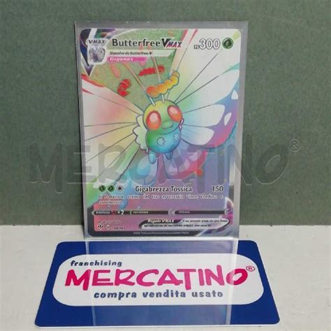 CARTA POKEMON BUTTERFREE VMAX 190 189 Mercatino Dell Usato Torino San