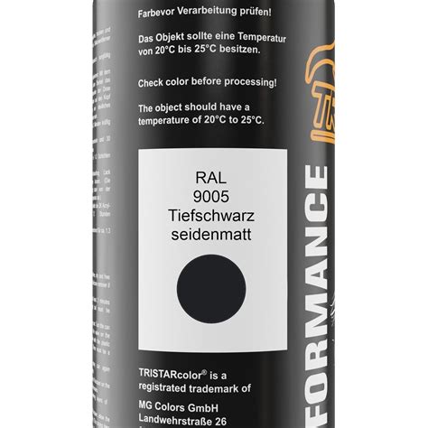 Ral Tiefschwarz Seidenmatt K Acryl Spraydose Spr Hdose Ml Ebay