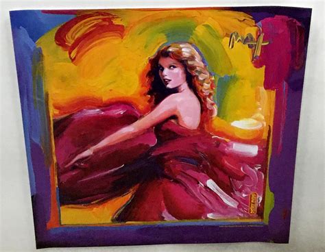 Lot - Taylor Swift "Speak Now" Album Cover Art Print Poster by Peter Max