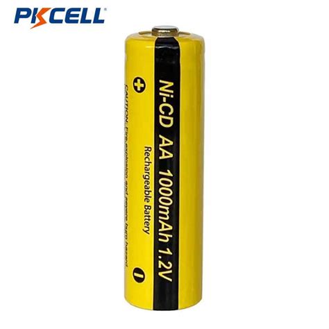 PKCELL NI CD 1 2V AA 1000mAh Rechargeable Battery Industrial Battery