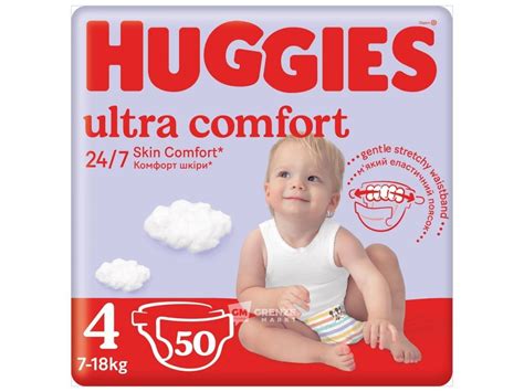 HUGGIES Ultra Comfort Jumbo 4 Pleny jednorázové 50ks| GRENZE MARKT