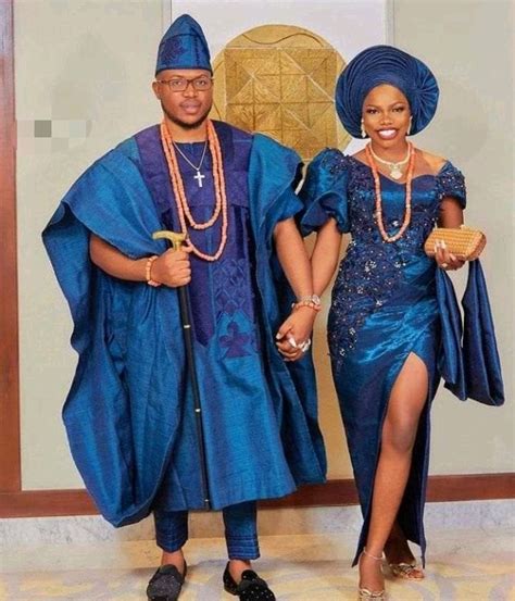 Celebrant Aso Oke Made For Nigerian Traditional Ceremonies