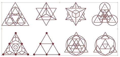 Sacred Geometry Triangle