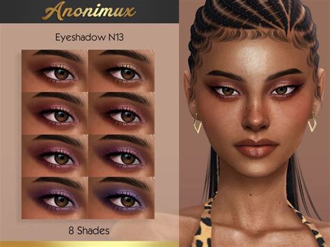 Anonimux Simmer S Eyeshadow N13 Sims 4 Cc Makeup Makeup Cc Sims