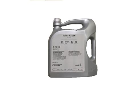 Купить недорого Моторные масла VAG Special G 5W-40 G052502M4 5л в Москве
