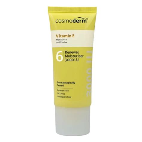 cosmoderm vitamin   iu renewal moisturiser ml exp nov