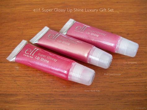 e.l.f. Essential Super Glossy Lip Shine SPF 15 {Review} | {makeupfu}