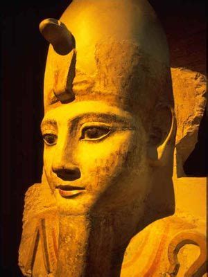 Ramses the Great statue, Ramses also campaigned south of the first cataract into Nubia. He ...