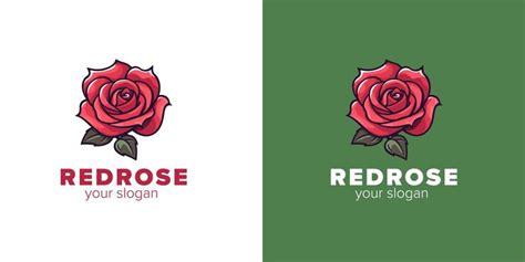 Premium Vector Captivate Your Audience Modern Red Rose Flower Logo