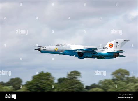 Mig 21 Lancer Romanian Air Force Flying On July 20th 2019 At Riat 2019