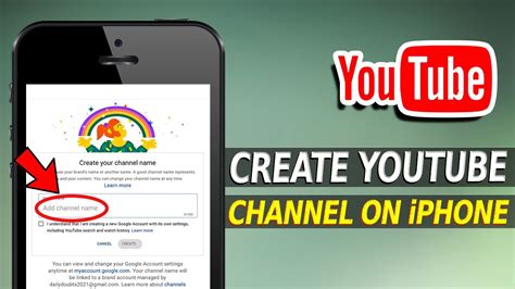 How To Create A YouTube Channel On IPhone IPad 2023 YouTube