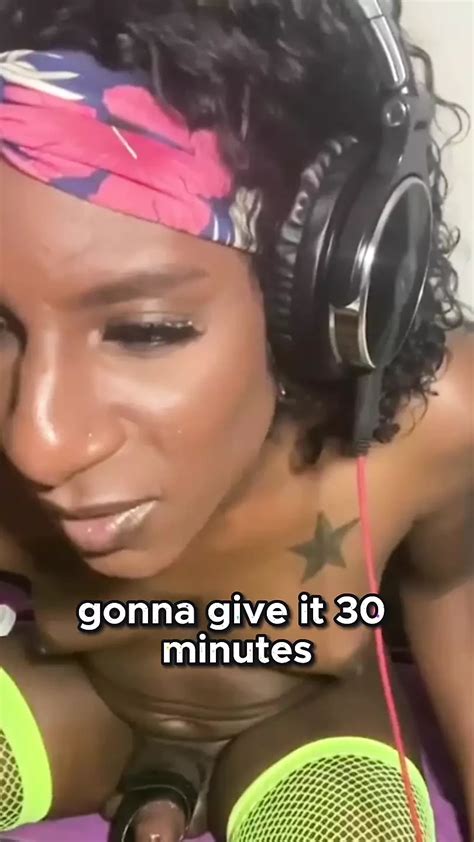 Handsfree Masturbation Neon Green Fishnets Shemale Ladyboy Porn Feat Merlinmystique Xhamster