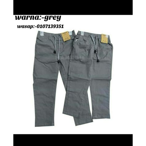 SELUAR SLACK 2yr 12yr KANAK KANAK UNISEX Hot Sell Shopee Malaysia