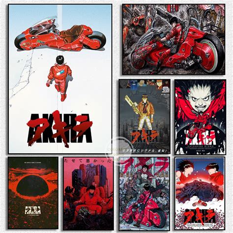 Akira Red Fighting Japanese Sci Fi P Steres E Impress Es De Anime