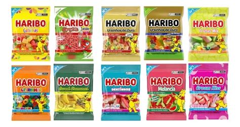 Bala Haribo Gelatina Sabores G Kit C Unidades Frete Gr Tis