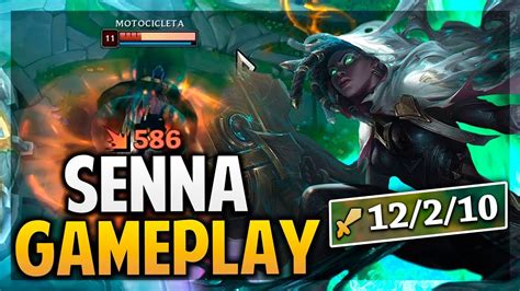 ¡senna Gameplay Mucha Utilidad Y DaÑo League Of Legends Youtube